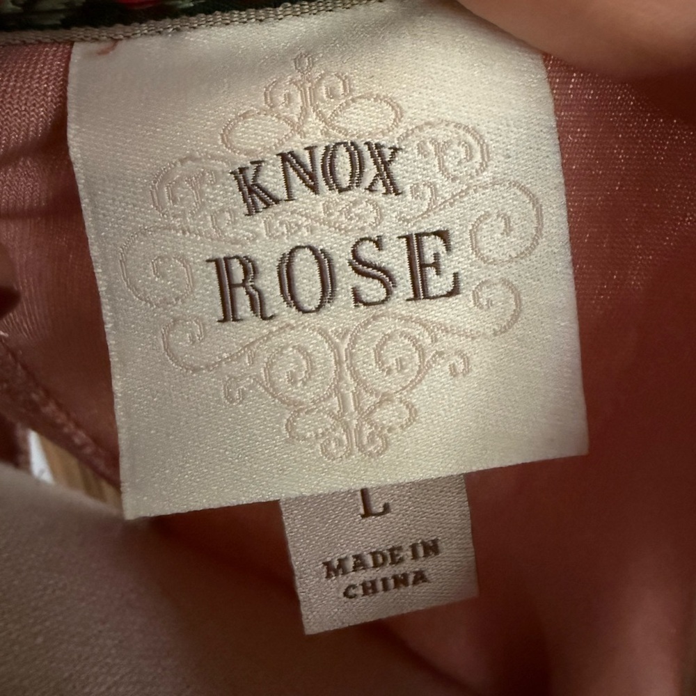 Knox Rose Pink Velvet Babydoll Top - Picture 8 of 9